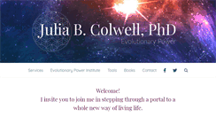 Desktop Screenshot of juliacolwell.com